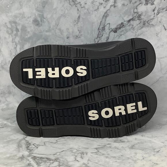 Sorel Sz 11.5 Black/Jet Ankeny II 200g Boots Waterproof Insulated Lace Up P33-10 - Picture 6 of 11